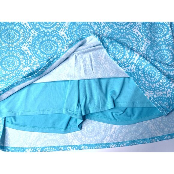 Tranquility Womens Skort Blue Mandala Pattern XL - Picture 2 of 7